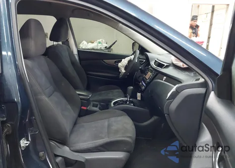 2015 Nissan Rogue Sv from USA, damaged, VIN KNMAT2MV7FP586404